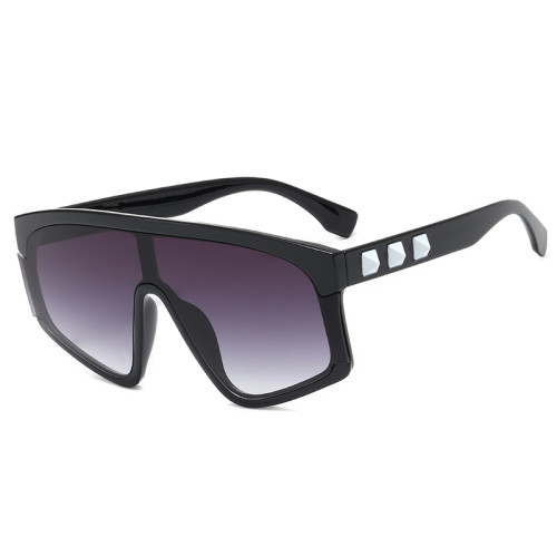 Big Shades Oversized Flat Top Sunglasses