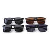 TR90 Frames TAC 1.1 Lenses Men's Flat Top Polarized Driving Sunglasses