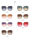 Fashion Black Gradient Shades Classic Women Cat Eye Sunglasses