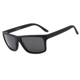 Rectangle TR90 Frame TAC 1.1 Lenses Polarized Outdoor Sunglasses