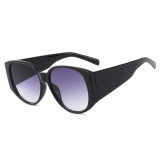 Fashion Oversized Women Sun glasses Thick Temple Sunglasses