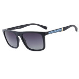 TR90 Frames TAC 1.1 Lenses Men's Flat Top Polarized Driving Sunglasses