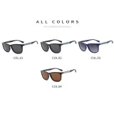 TR90 Frame TAC 1.1 Lenses Polarized Men's Outdoor Sunglasses