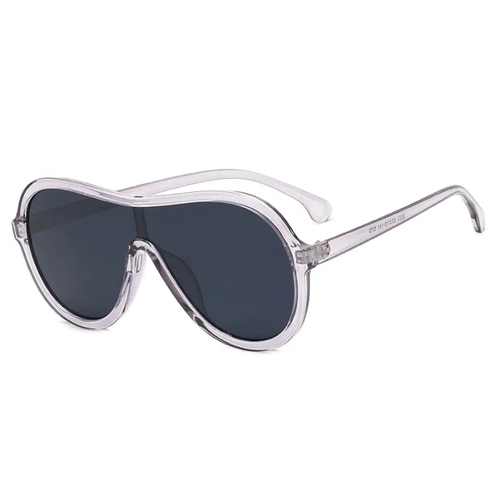 Fashion One Piece Lens Shades Sun glasses Gradient Shield Sunglasses