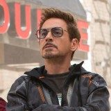 Movie Spiderman Far from Home Tony Stark Sunglasses Edith Glasses