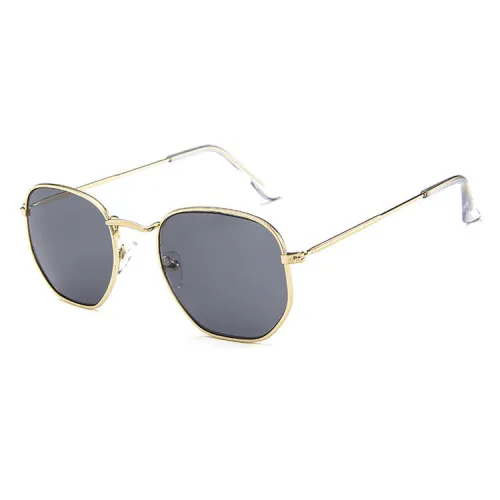 Fashion Brand Designer Sun glasses Metal Sunglasses