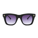 New Classic Square Sun glasses Black Gradient Sunglasses