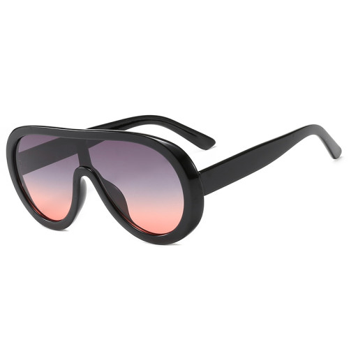 Oversized Shades Sun glasses One Piece Lens Shield Sunglasses