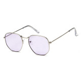 Fashion Brand Designer Sun glasses Metal Sunglasses
