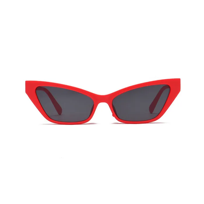 Fashion Women Sun glasses Small Retro Cat Eye Vintage Pointed Sunglasses