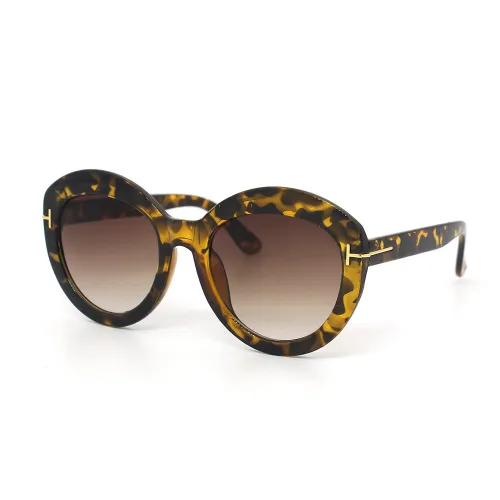Fashion Brand Designer Sun glasses Shades Round Women Sunglasses