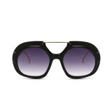 New Brand Designer Sun glasses Shades Female Oversized Sunglasses