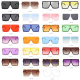 Big Frame Oversized Square Sunglasses color chart 1