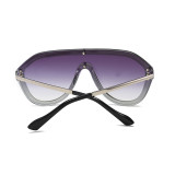 Fashion Men Women One piece lens Shades Shield Sunglasses