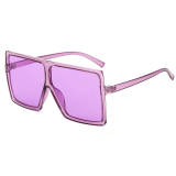 Purple Oversized Square Sunglasses 20637C17