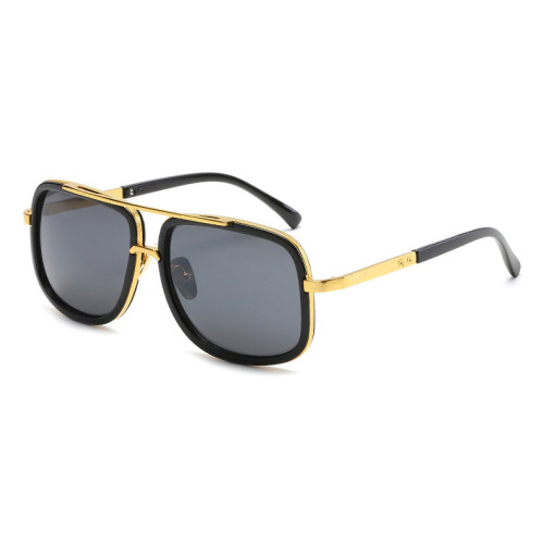 Fashion Men Sun glasses Gradient Shades Square Brand Designer Sunglasses