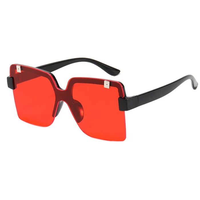 Fashion Half Frame Sunglasses