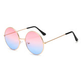 53mm Classic Retro Vintage Men Women Sun glasses Fashion Mirrored Round Metal Sunglasses
