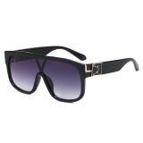 Fashion big frame Sun glasses UV400 Oversized Shades Sunglasses