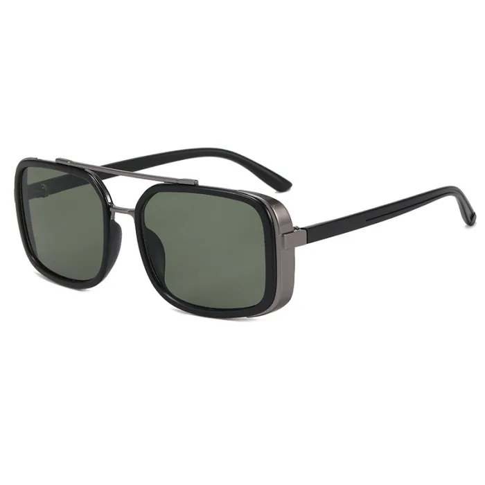 Fashion Metal Frame Sun glasses UV400 Gradient Shades Sunglasses
