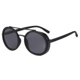 Vintage Steam Punk Sun glasses UV400 Shades Metal Frame Sunglasses