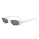 Retro Vintage Small Oval Plastic Sunglasses