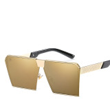 Fashion Square Sunglasses Metal Frame Shades Sun glasses