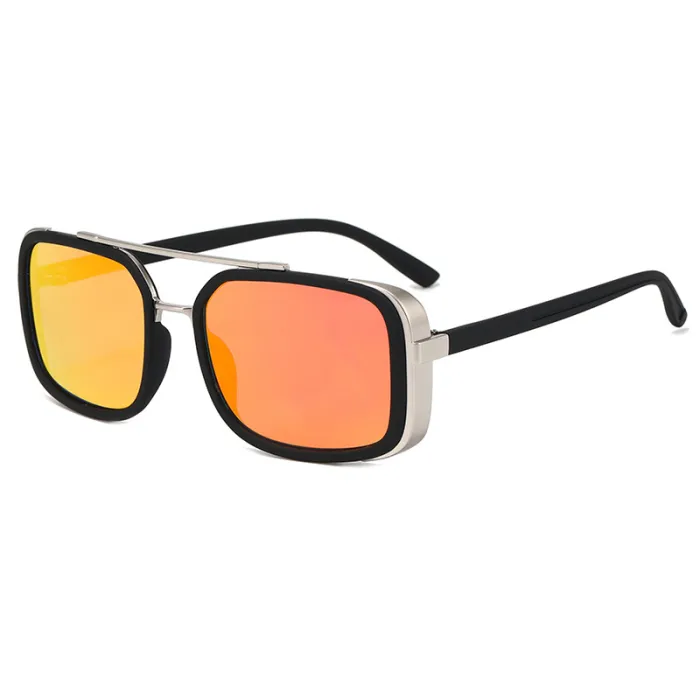 Fashion Metal Frame Sun glasses UV400 Gradient Shades Sunglasses