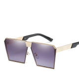 Fashion Square Sunglasses Metal Frame Shades Sun glasses