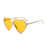 Fashion Women Heart Sunglasses