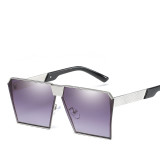 Fashion Square Sunglasses Metal Frame Shades Sun glasses