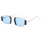 Fashion Retro Vintage Men Women Small Rectangle Sunglasses