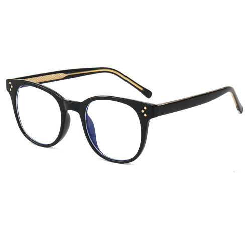 Retro Round Optical Frame Eyeglasses with Anti Blue Light Lenses glasses