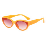 Small Retro Oval Sun glasses Women UV400 Sunglasses
