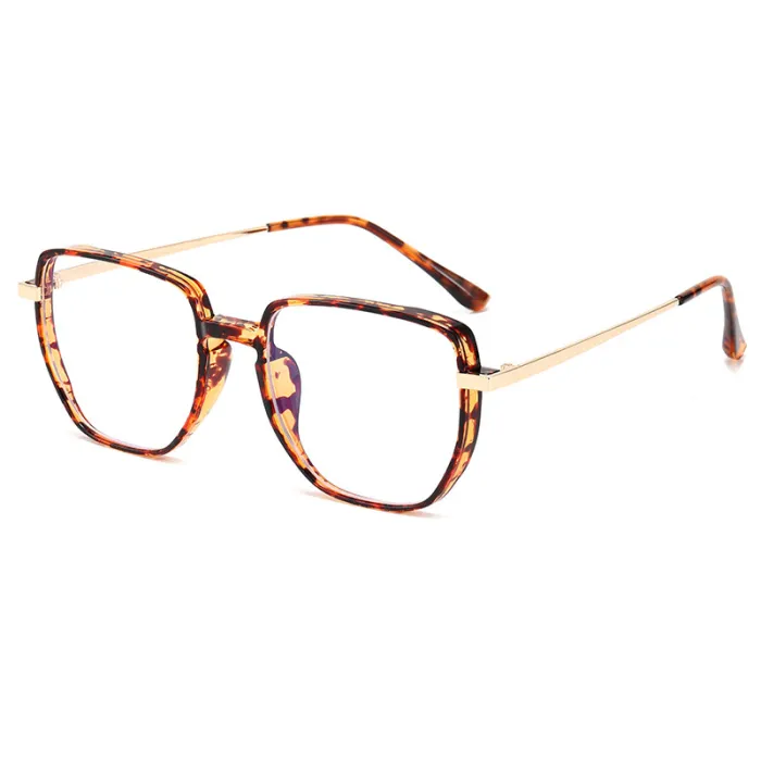 Fashion Square Oversize Blue Light Blocking Glasses
