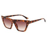 Fashion Flat Top Oversized Women Cat Eye Sunglasses