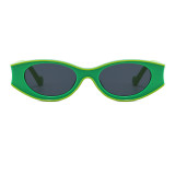 Fashion Small Retro Oval Women UV400 Sunglasses