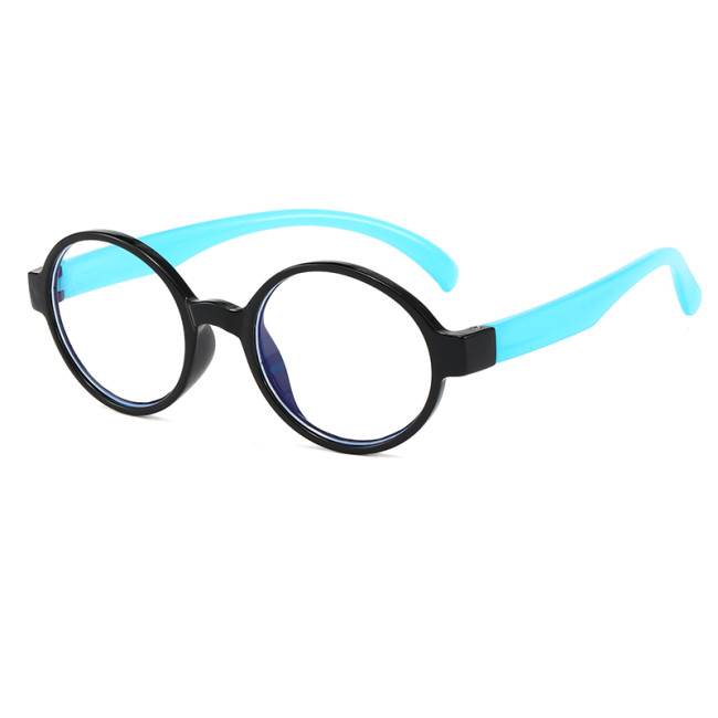 Children's Round antIi blue light glasses