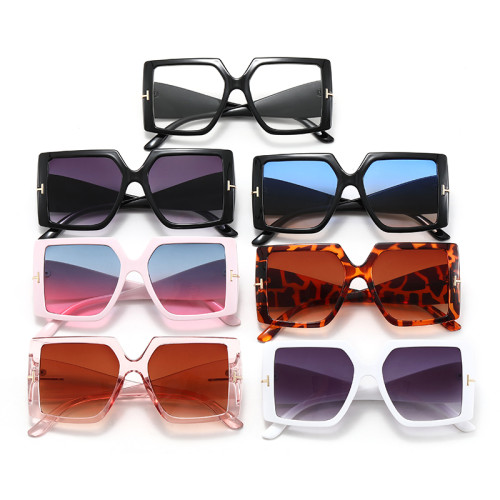 Fashion Big Frame Sun glasses Square Oversized Shades Sunglasses