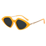 Fashion Cateye Retro Vintage Women Triangle Sunglasses
