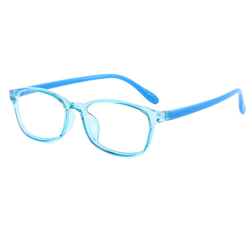 Rectangle TR90 Frame Anti Blue Light Glasses for Kids