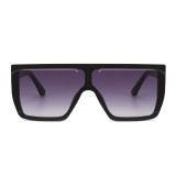 Fashion Shades Flat Top Men Women UV400 Sunglasses