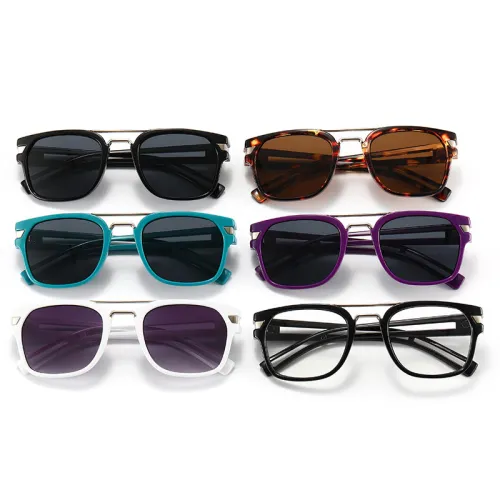 Fashion Ladies Vintage Small Rectangle Sunglasses