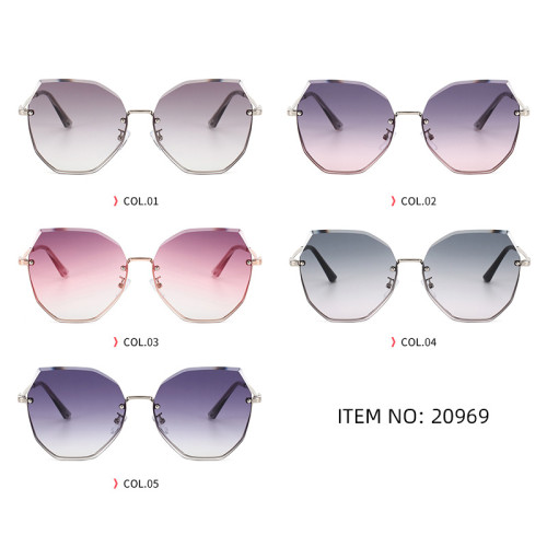 Fashion UV400 Gradient Women Shades Sunglasses