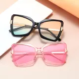 Fashion Big Frame Oversized Shades Sunglasses
