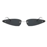 Small Triangle Style Rimless Women Fashion Sunglasses