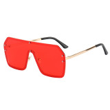 Fashion One Piece Lens Men Women UV400 Shades Sunglasses