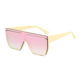 Fashion Shades Flat Top Men Women UV400 Sunglasses