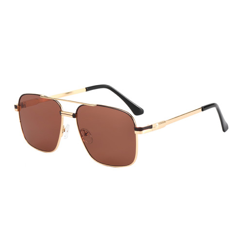 Anti-UV400 Men Women Brand Designer Metal Frame Round Shades Sunglasses