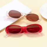 Retro Vintage Small Oval Sunglasses